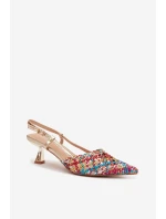 Dámské Sandály na podpatku vícebarevné model 22027871 - Boto