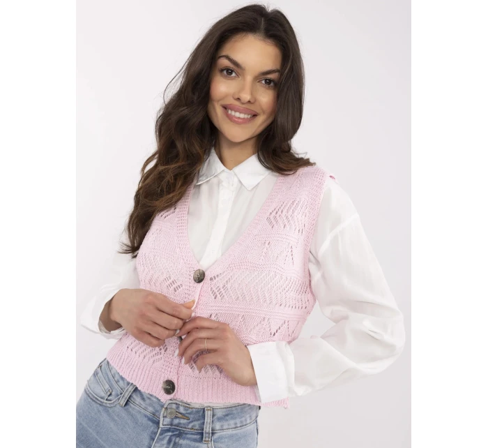 Jumper D93076J90849A svetlo ružový Jumper D93076J90849A svetlo ružový