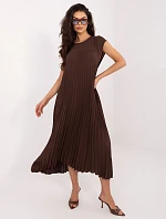 Šaty IT SK 19552.72 tmavohnedé