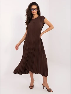 Šaty IT SK 19552.72 tmavohnedé