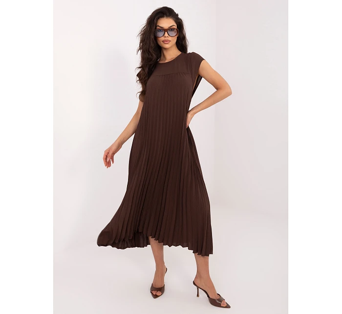 Šaty IT SK 19552.72 tmavohnedé