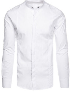 Dstreet DX2504 biela pánska košeľa