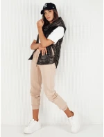 Dámska prešívaná vesta NICOLAS čierna FashionStreet TY4120