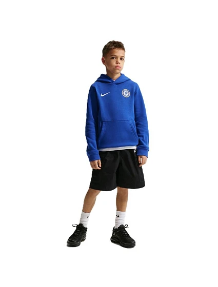Junior Chelsea London Club mikina s kapucí model 22189261 - NIKE