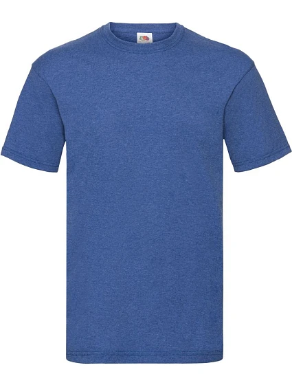 Tričko Fruit of the Loom Valueweight T 16.1036 retro heather royal Tričko Fruit of the Loom Valueweight T 16.1036 retro heather royal