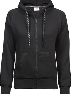 TJ Dámská mikina s kapucí 18. black model 22497980 - Tee Jays