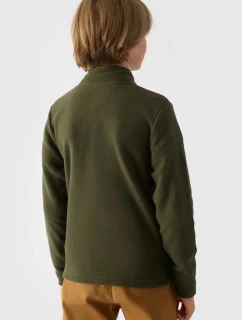 Fleecová Mikina S  Khaki model 21674835 - 4F