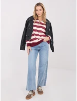 Bluzka IT BZ model 21834310 bordowy - FPrice