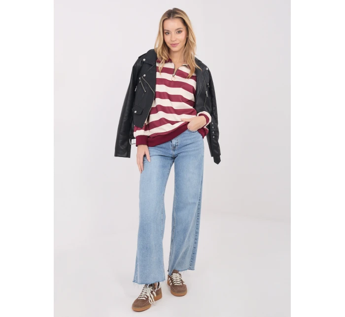 Bluzka IT BZ model 21834310 bordowy - FPrice