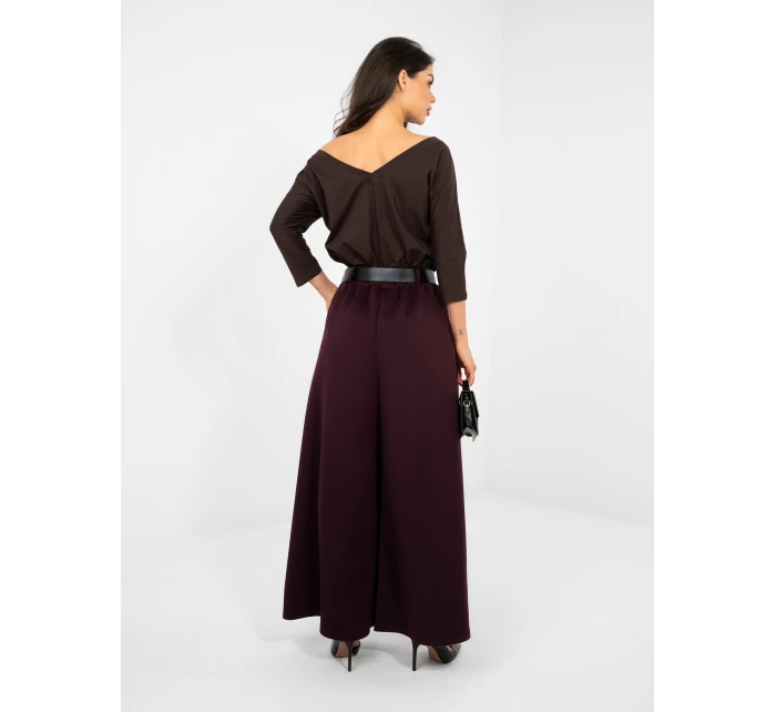 Nohavice IT SP 17872.29 tmavo fialové