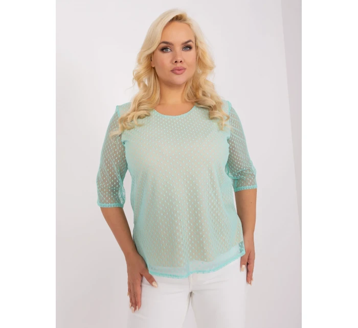 Blúzka LK BZ 506730.64P mincovňa