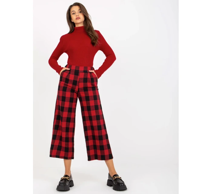 Nohavice LK SP 509097.20P čierno-červené Nohavice LK SP 509097.20P čierno-červené