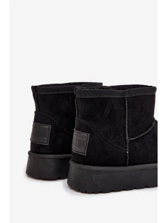 Detské snehové topánky Big Star - čierne