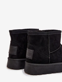 Detské snehové topánky Big Star - čierne