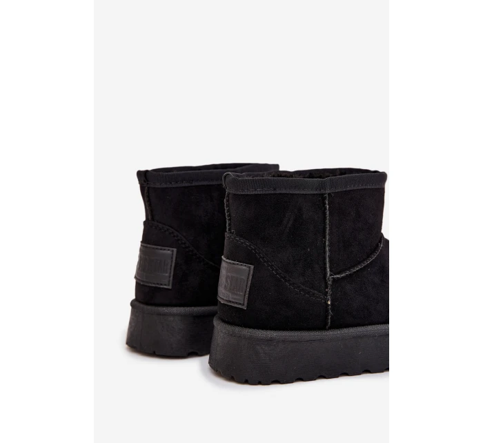 Detské snehové topánky Big Star - čierne