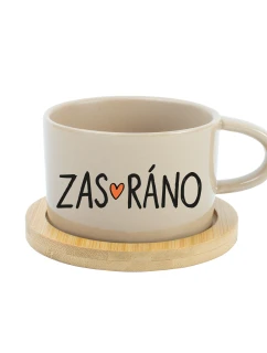 ZAS_RÁNO - krémový hrníček makronka 200 ml