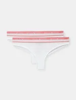 Dámske nohavičky 2Pack 163337 4R227 00010 White - Emporio Armani