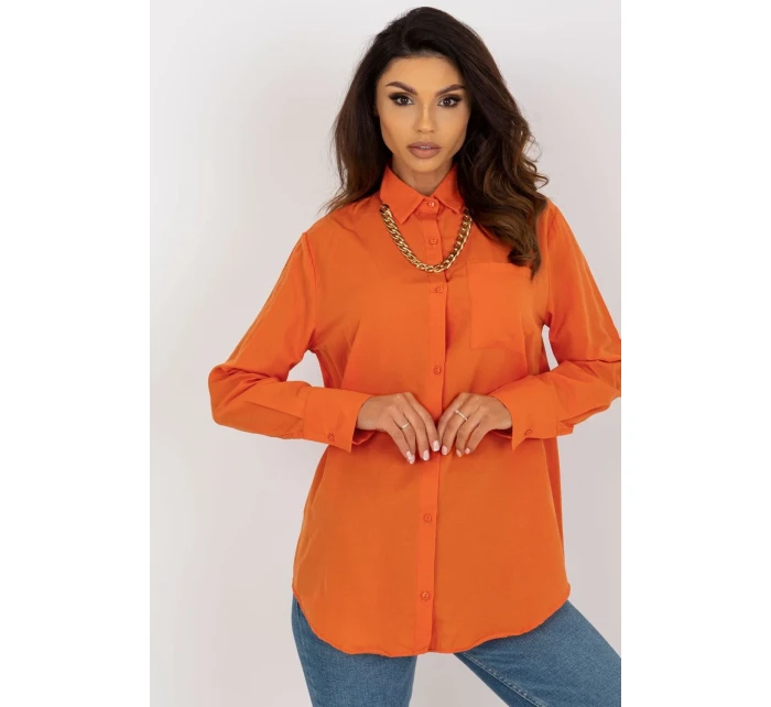 Košeľa s dlhým rukávom model 184961 Factory Price