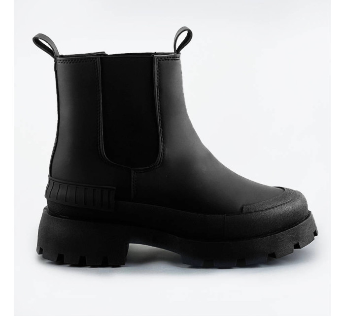 Čierne dámske topánky (PP25)