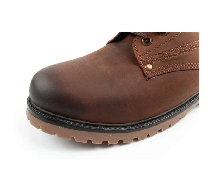 Arch pánské boty model 21420749 boots smart leather dark brown - Wrangler