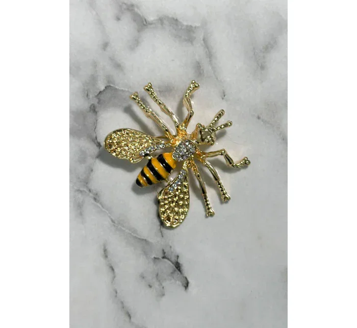 Brož  černý model 18754329 - K-Fashion