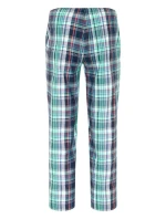 Pánske pyžamové nohavice 500772H B90 štvorfarebná modrá kocka - Jockey