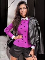 Dámský svetr fialový Dstreet model 21970867 - FashionStreet