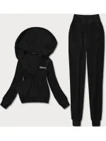 Černý dámský teplákový komplet model 18013286 - LUNA & MIELE