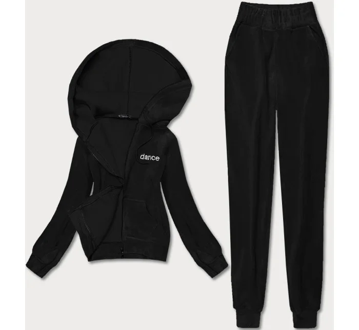 Černý dámský teplákový komplet model 18013286 - LUNA & MIELE