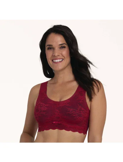 Essential Lace braletka s pěnovou výztuží model 21188910 červená - Anita Classix