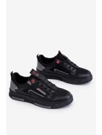 Damskie Niskie Sneakersy Cross Jeans LL2R4012C Czarne