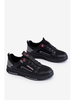 Damskie Niskie Sneakersy Cross Jeans LL2R4012C Czarne