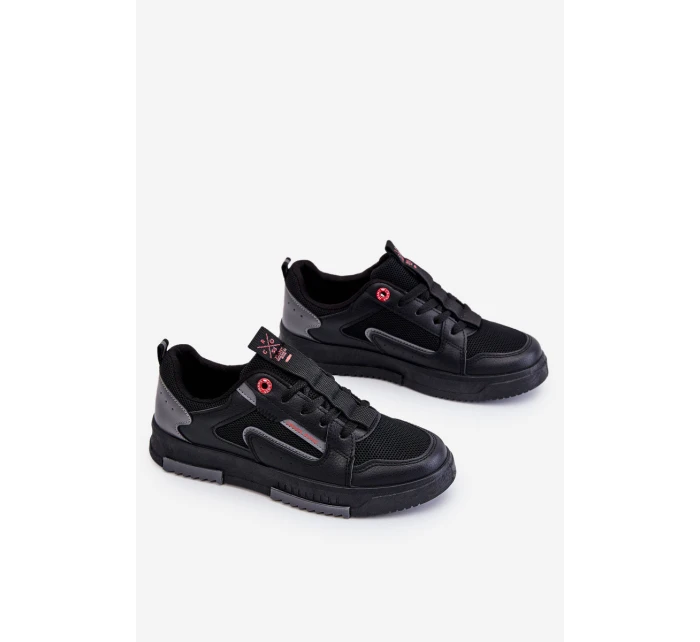 Damskie Niskie Sneakersy Cross Jeans LL2R4012C Czarne