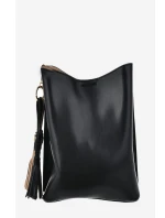 Mała Torebka Z Eko Skóry Big Star OO574139 Czarna Mała Torebka Z Eko Skóry Big Star OO574139 Czarna