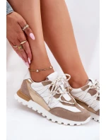 Kožené Polobotky Sneakers Dámské model 21693232 - Artiker