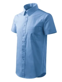 Elegantná pánska košeľa nebesky modrá