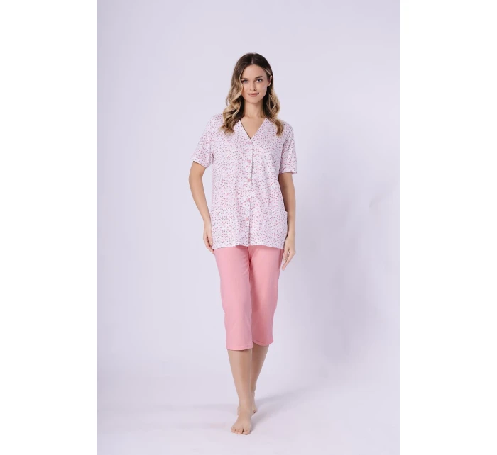 Pyžamo Leveza 1758 Odetta kr/r 3XL-4XL