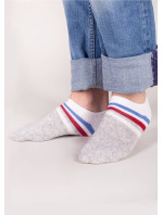 Pánske/chlapčenské ponožky YO! SKS-0012C Frotte Silikón 31-42