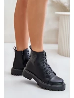 Boty Na Zip S Dekorativním Černé model 21671148 - Boto Boty Na Zip S Dekorativním Černé model 21671148 - Boto