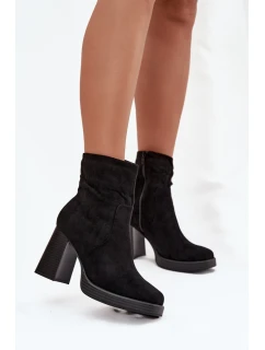 Topánky na podpätku model 220708 Krok vo veľkom štýle