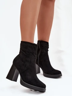 Topánky na podpätku model 220708 Krok vo veľkom štýle