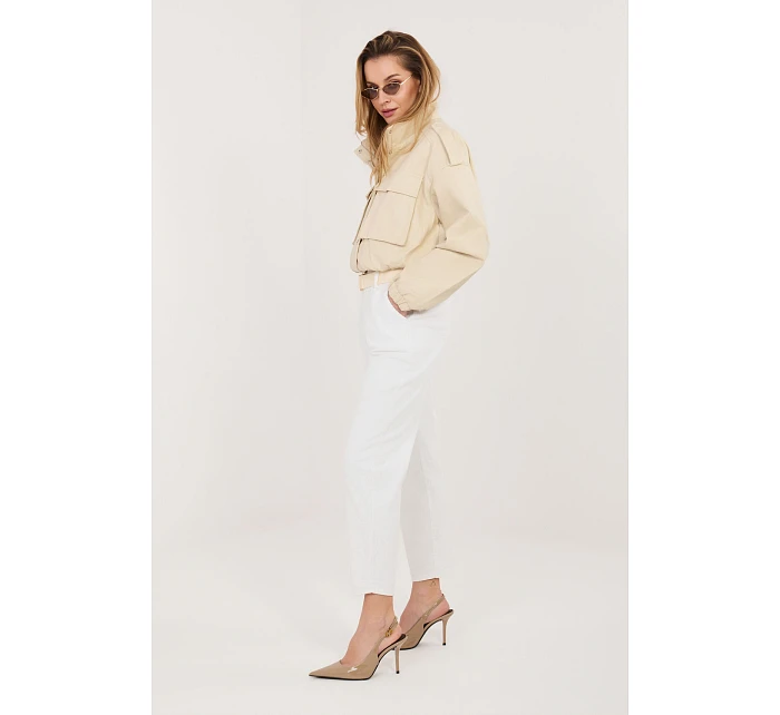 Šnúrové nohavice model 226481 Taliansko Moda