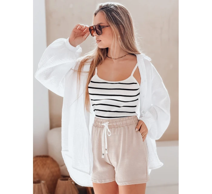 Dámské šortky HOT khaki Dstreet model 21987258 - FashionStreet