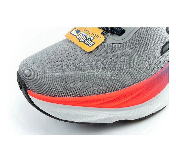 Skechers pánske športové tenisky Max Run grey SLIP-INS