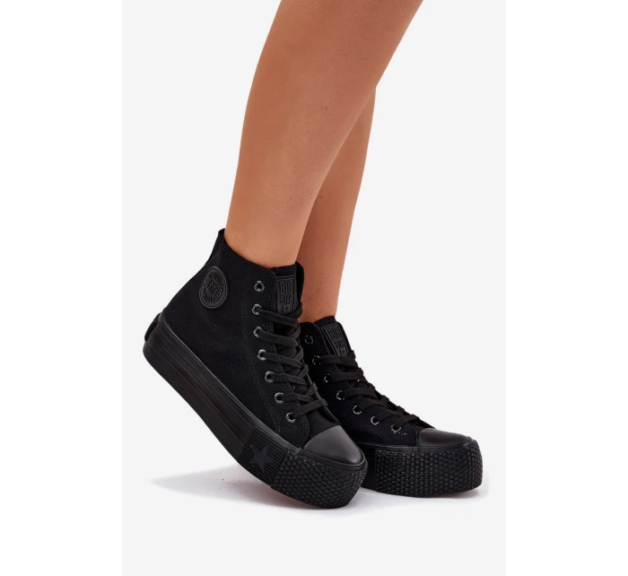 Dámské Tenisky Na Platformě Big Star model 21695240 Černé - Big Star Shoes