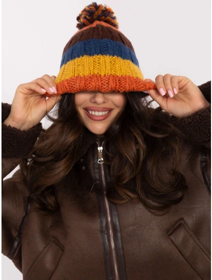 Czapka AT CZ model 20710248 pomarańczowy - FPrice