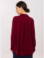 Koszula IT KS model 21795530 bordowy - FPrice Koszula IT KS model 21795530 bordowy - FPrice