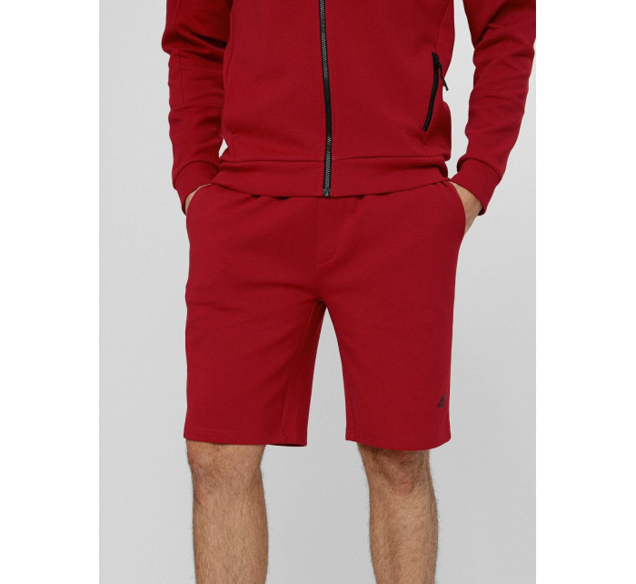 Pánske športové šortky H4L21-SKMD013 červená - 4F