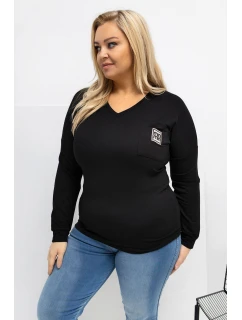 plus size blúzka model 223935 Relevantnosť