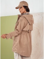 Dámska prechodná bunda MOZA béžová FashionStreet TY4283